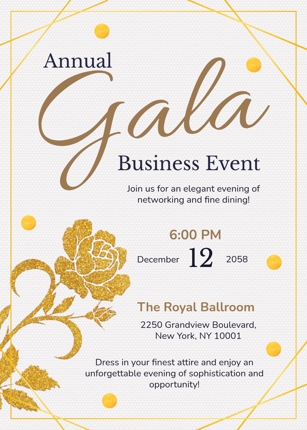 Free Health Safety Event Invitation Letter Template To Edit Online