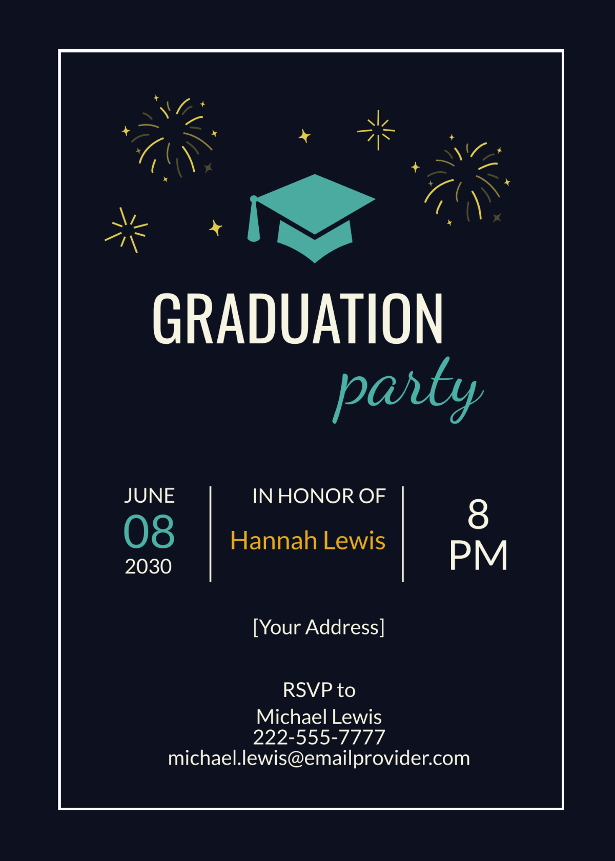 Free Kindergarten Graduation Invitation Template To Edit Online