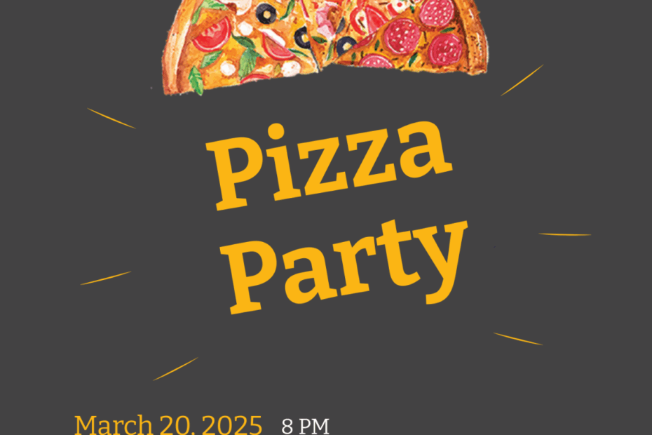 Free Pizza Party Invitation Template To Edit Online