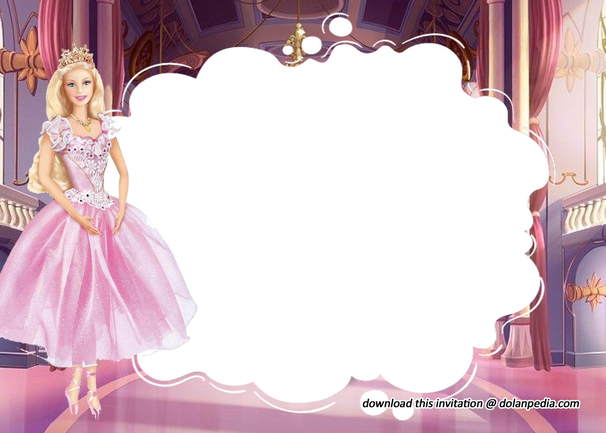 Free Printable Barbie Invitation Template Dolanpedia Free Printable Barbie Invitation Template Dolanpedia