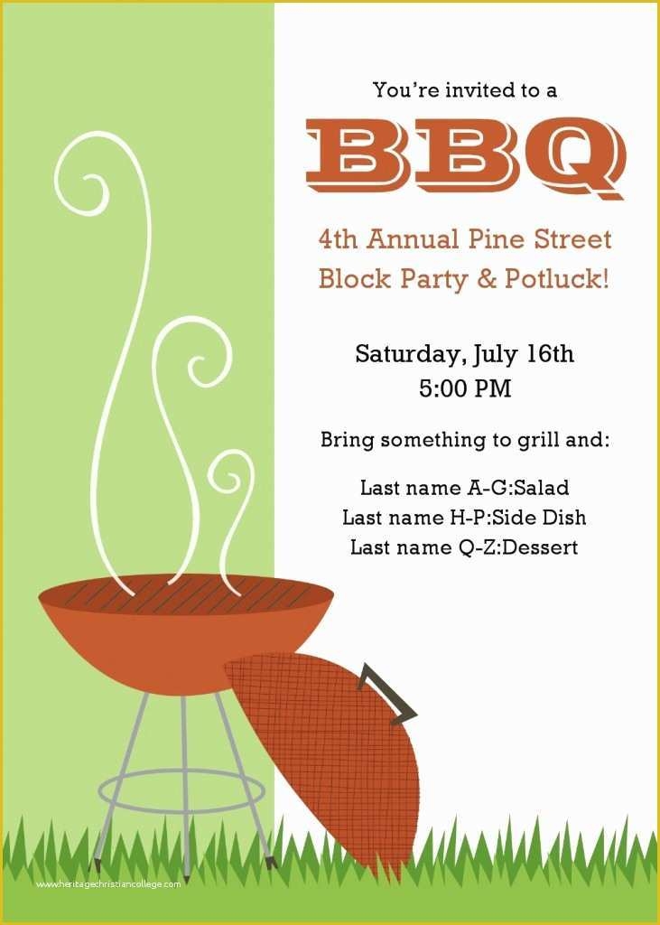 Free Printable Bbq Invitation Templates Of 20 Free Barbeque Flyer 