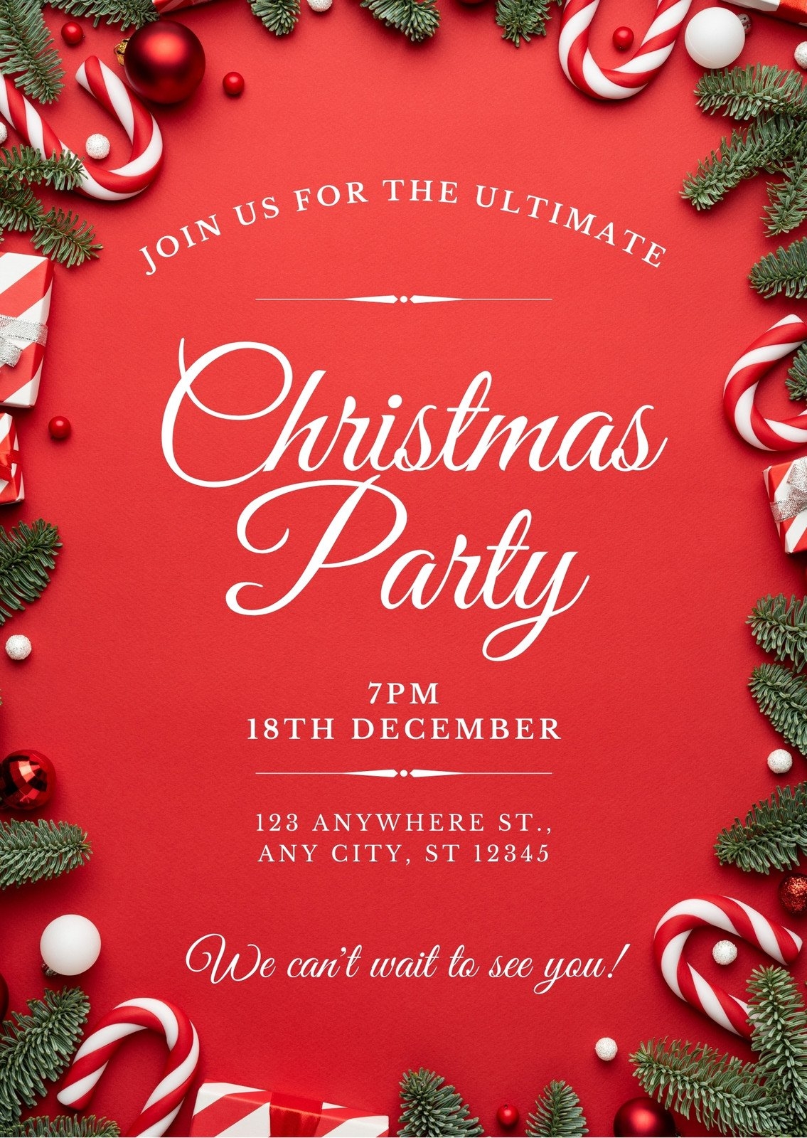 Free Printable Christmas Party Invitations Download Free Printable 