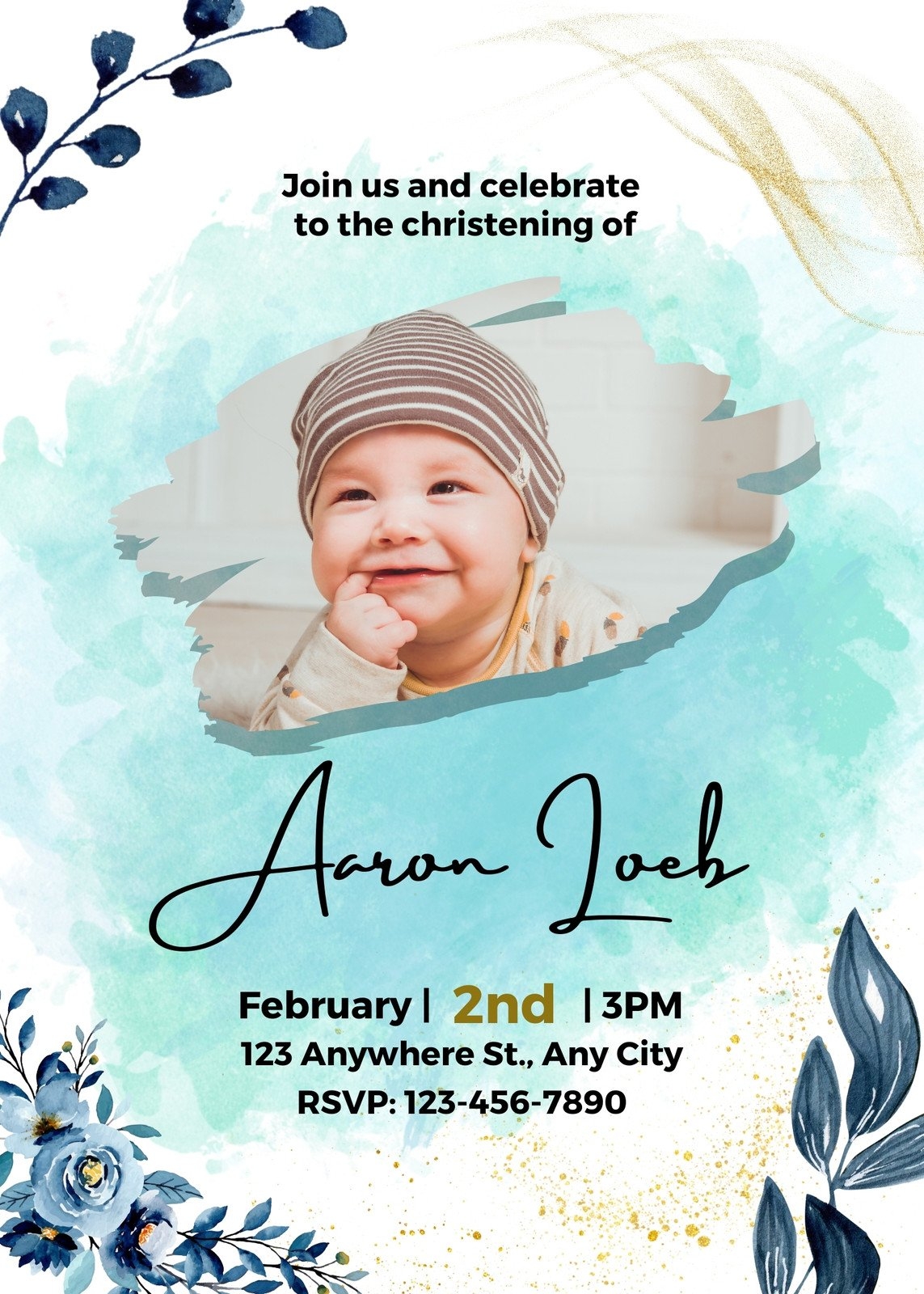 Free Printable Customizable Baptism Invitation Templates 58 OFF