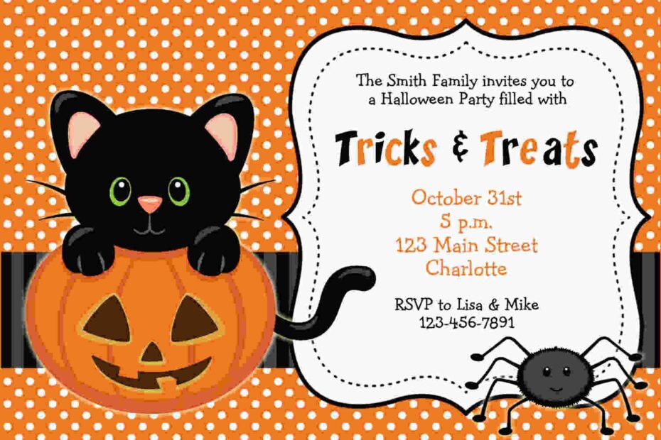 FREE Printable Halloween Invitations Templates Download Hundreds FREE