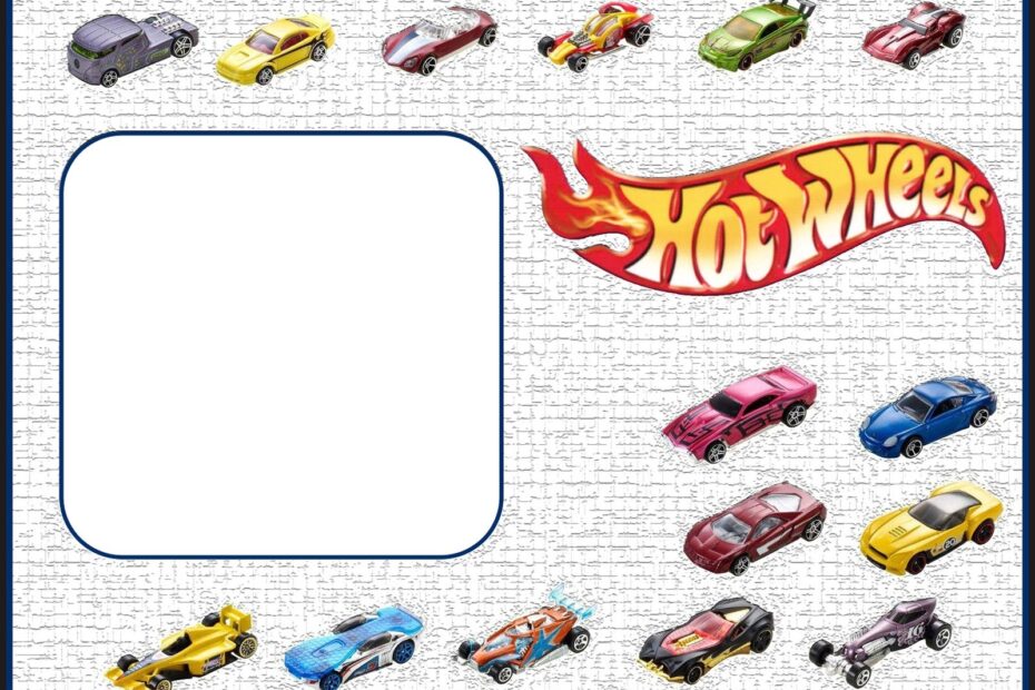 Free Printable Hot Wheels Invitation Template Invitations Online