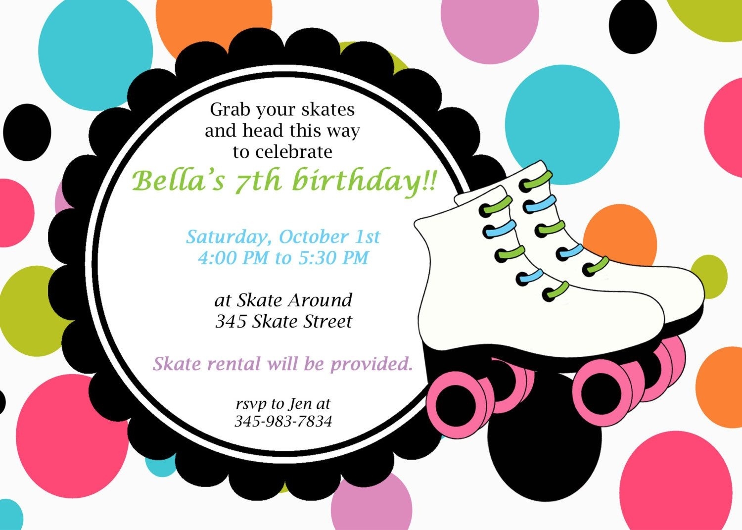 Free Printable Skateboard Birthday Party Invitations Free Printable