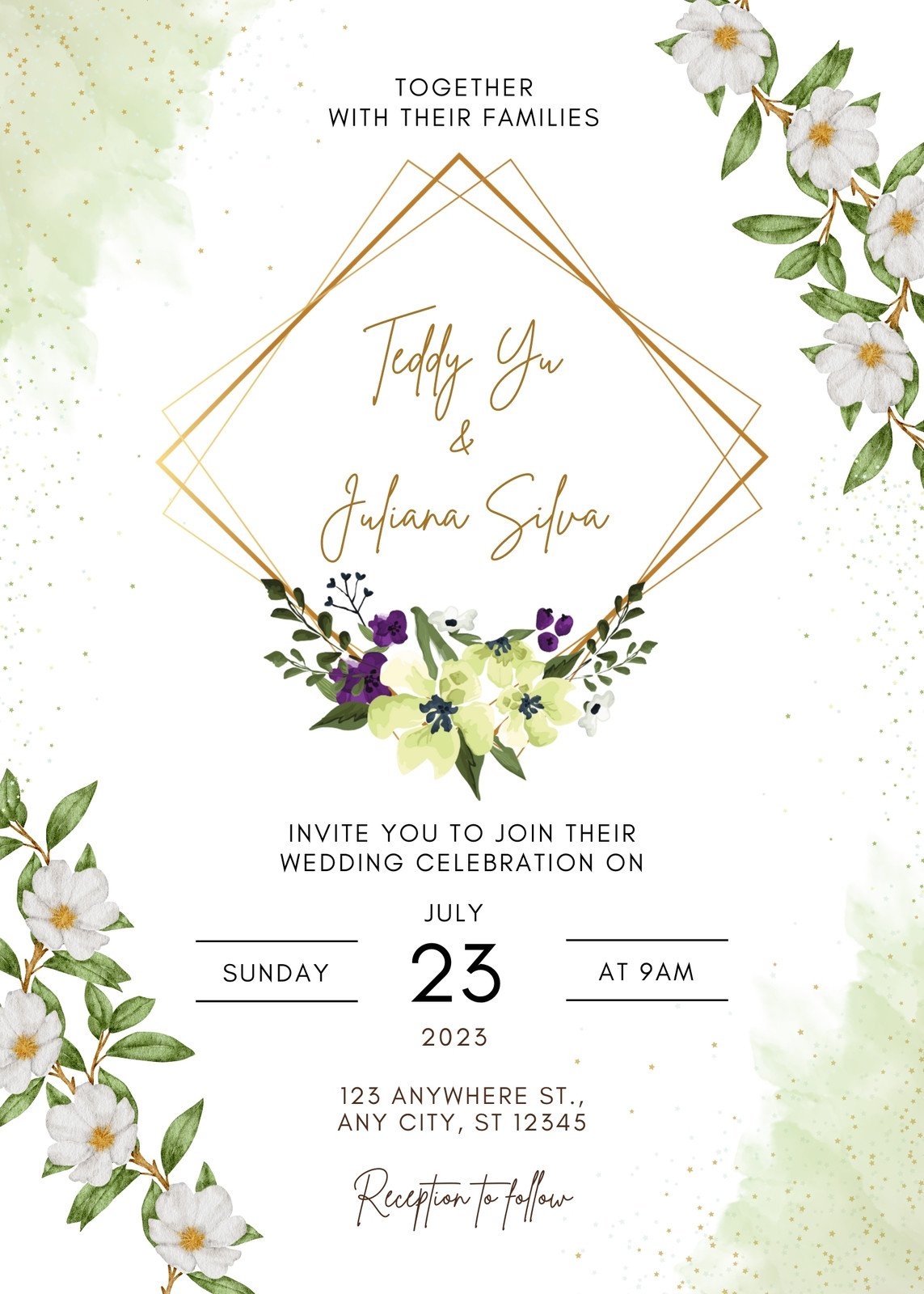Free Printable Wedding Invitations Online Download Free Printable 
