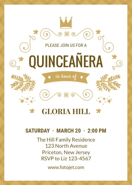 Free Quinceanera Invitations Templates