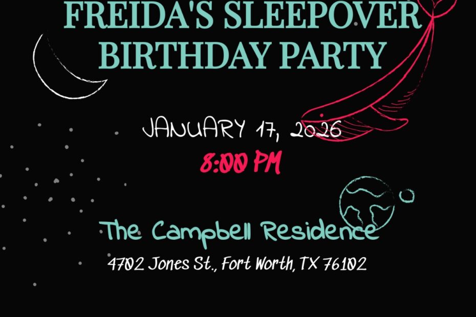 FREE Sleepover Invitation Templates Examples Edit Online Download