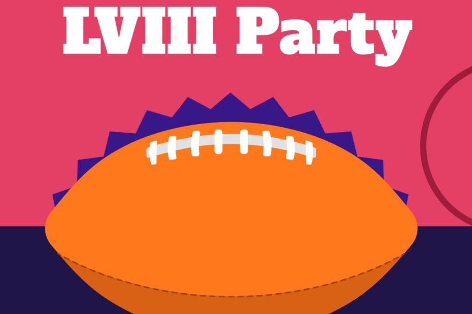 Free Super Bowl Party Invite Template To Edit Online