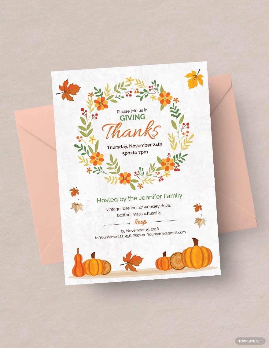 Free Thanksgiving Templates In Word To Download