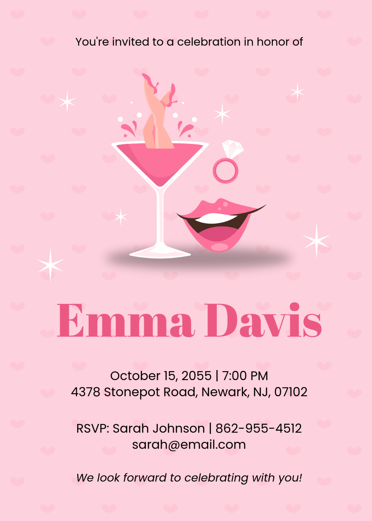 Free Year End Party Invitation Template Edit Online Download 