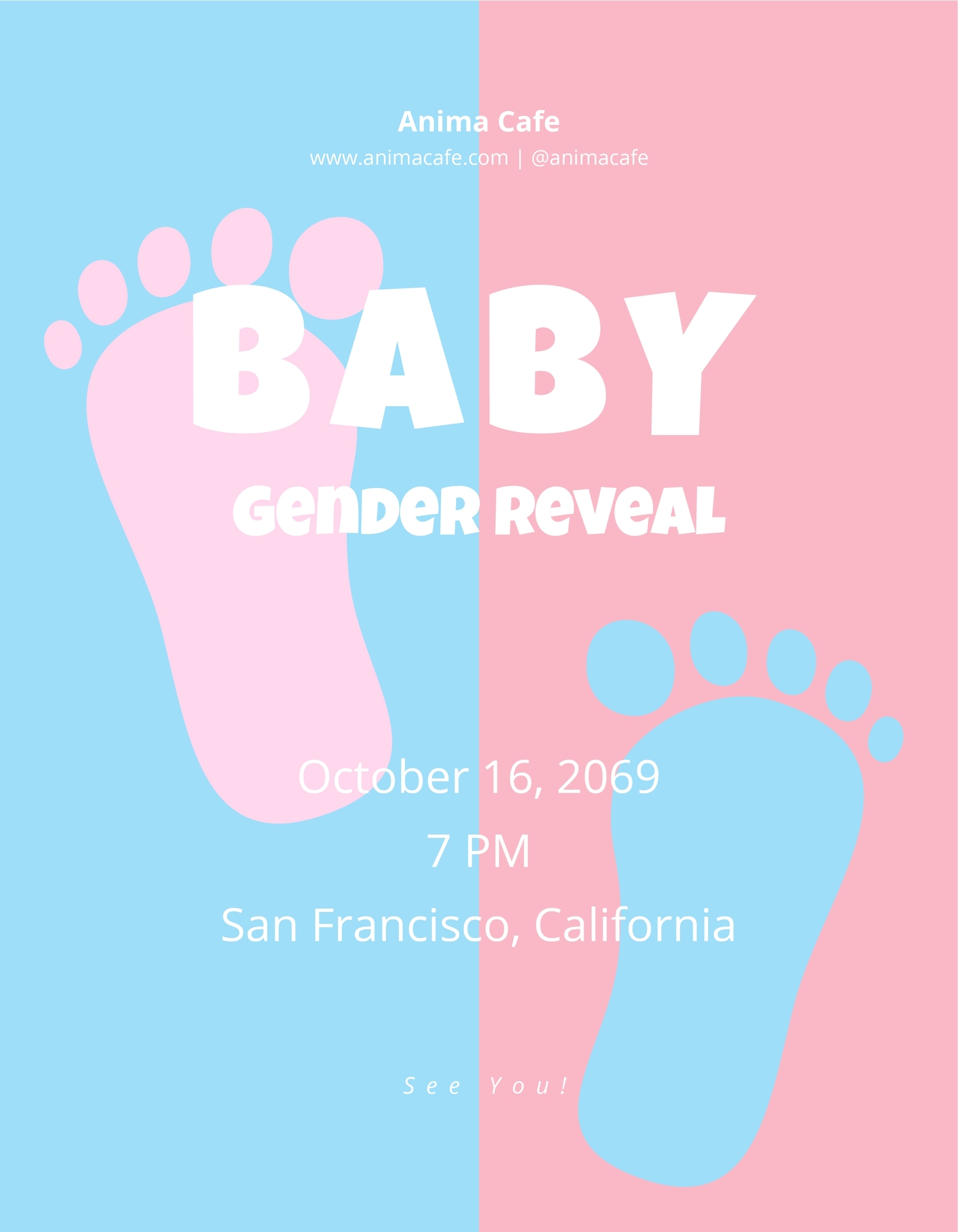 Gender Reveal Flyer Templates In PDF FREE Download Template