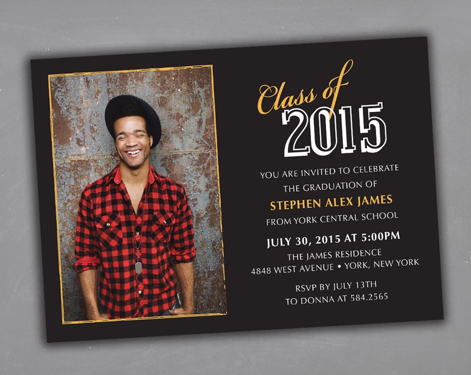 Grad Party Invites Templates
