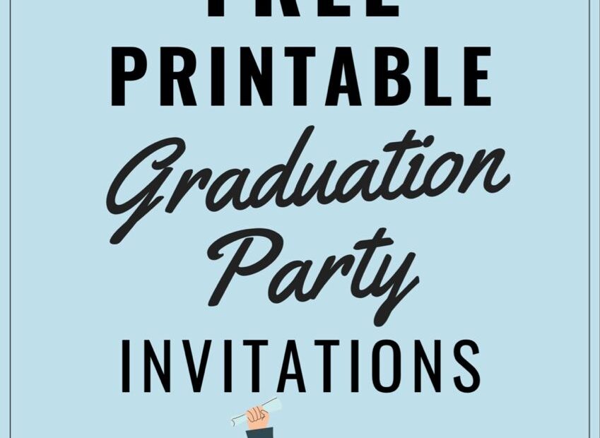 Graduation Invitations Templates