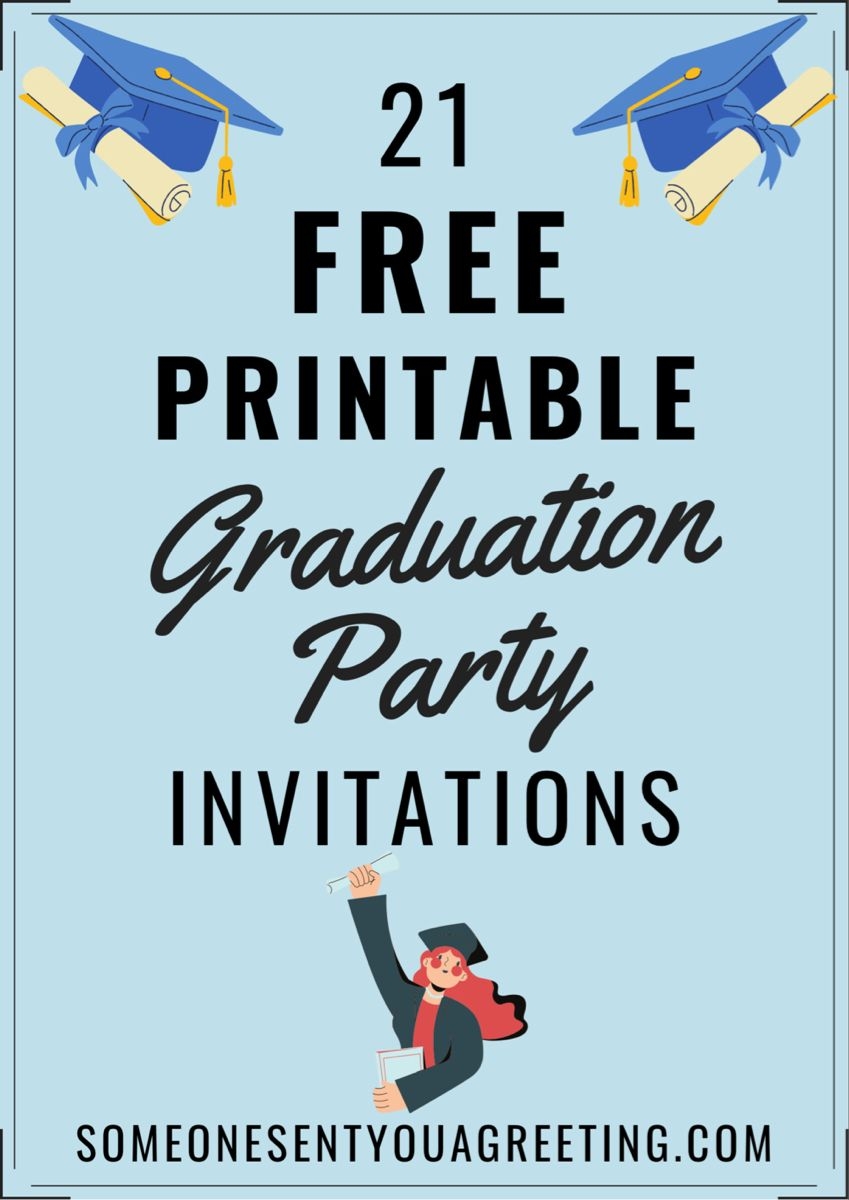 Graduation Party Invitations Templates Artofit