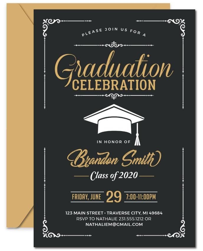 High School Graduation Invitations Announce It Graduation 
