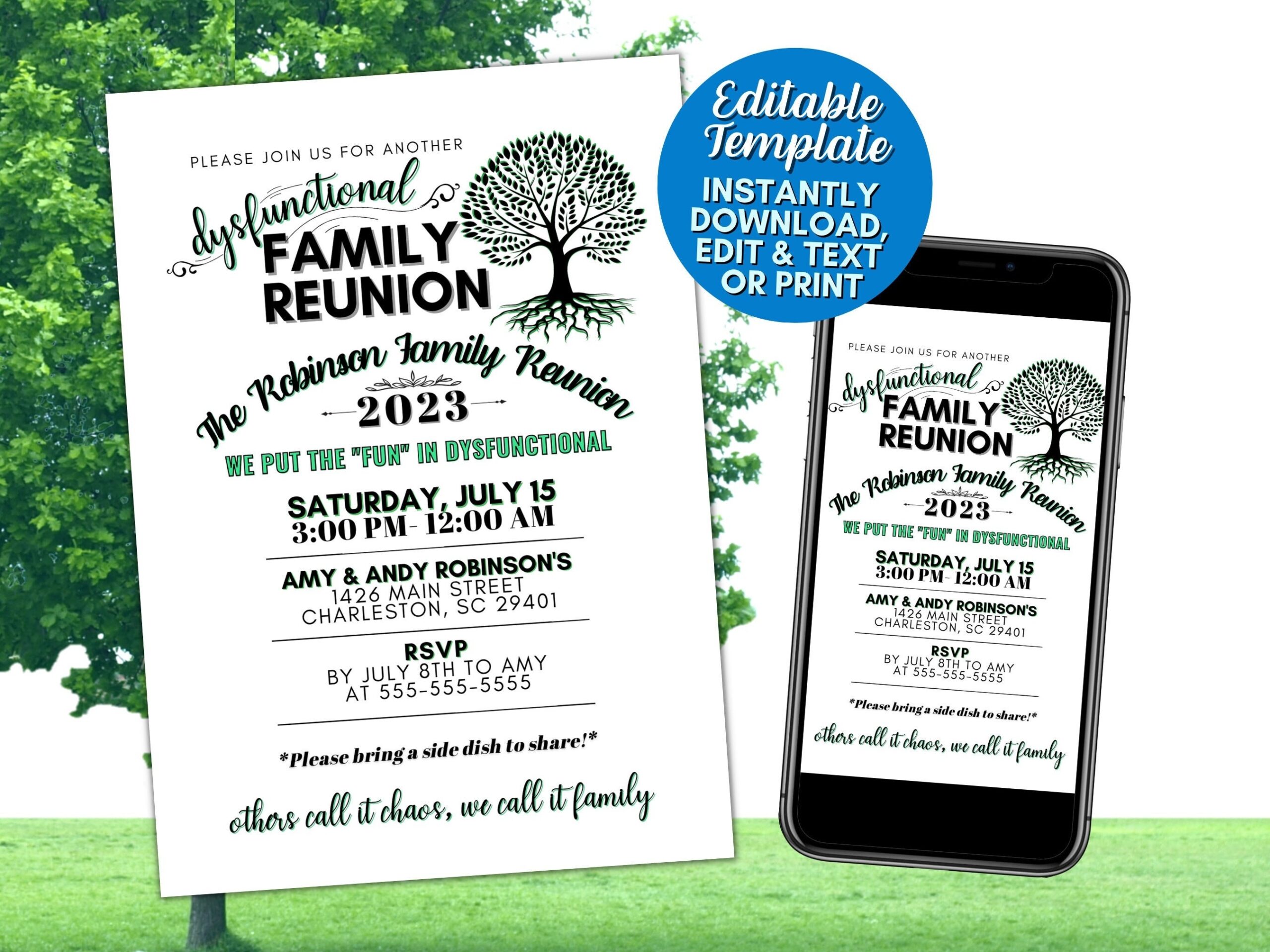 Hocking Hills Ohio Family Reunion Template Plan Your Perfect Gathering 