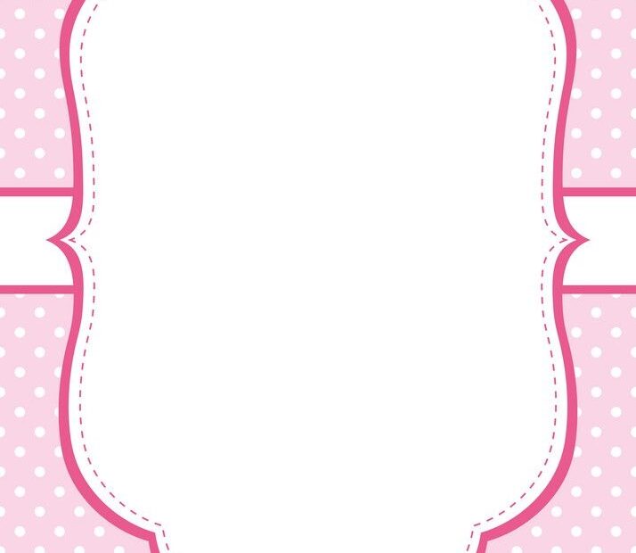 Hot Pink Invitation Template