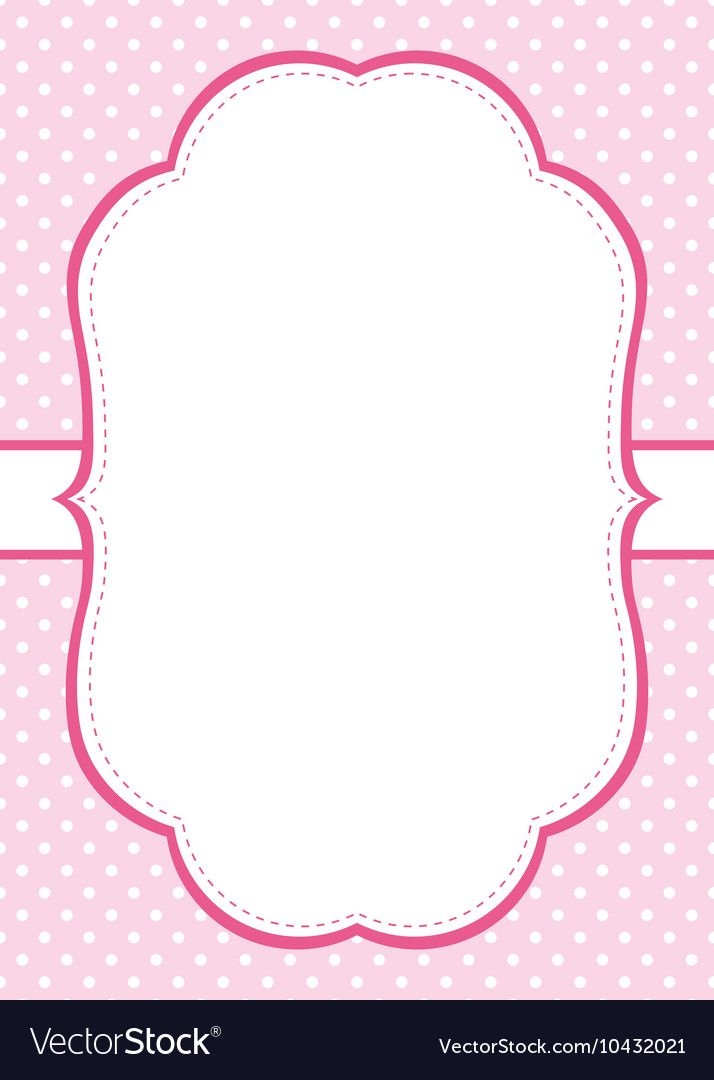 Hot Pink Invitation Template