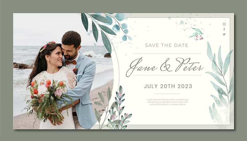 How To Design A Wedding Invitation Card In Photo Infoupdate