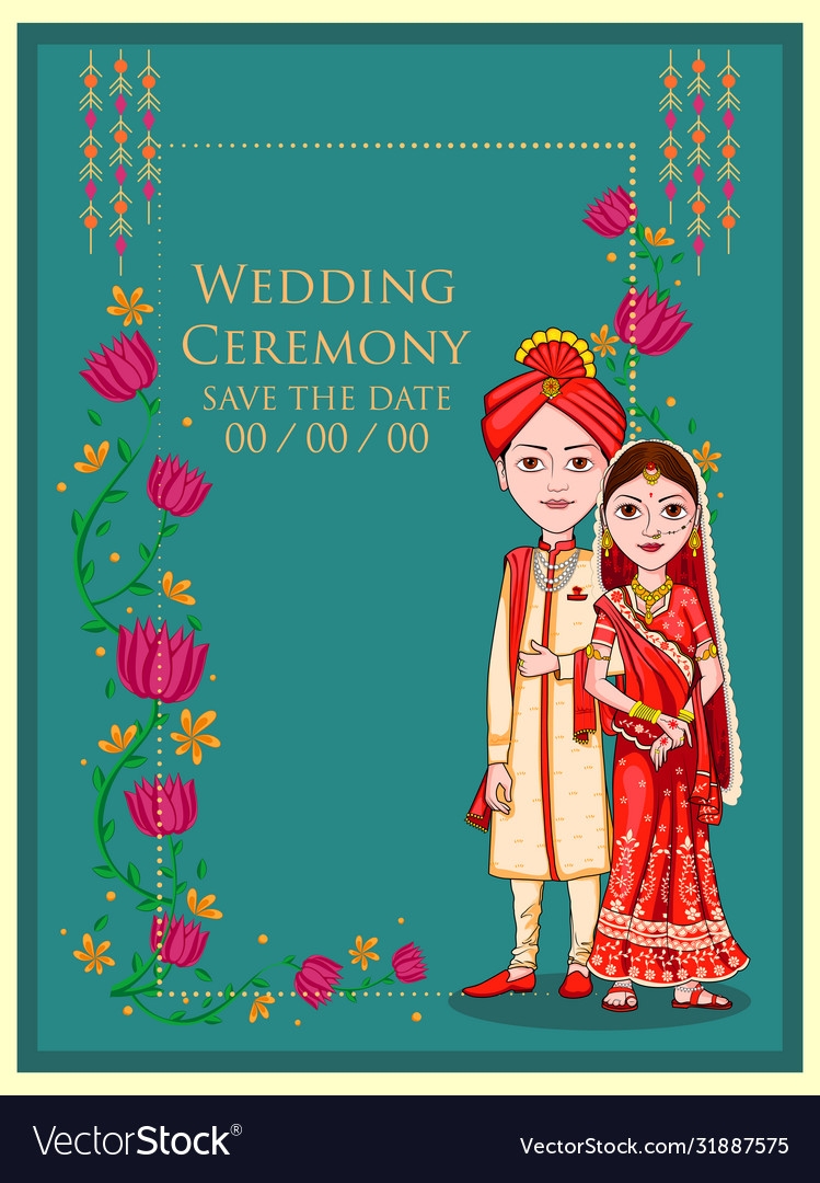 Indian Wedding Invitation Templates Hd Indian Wedding Invitation With 