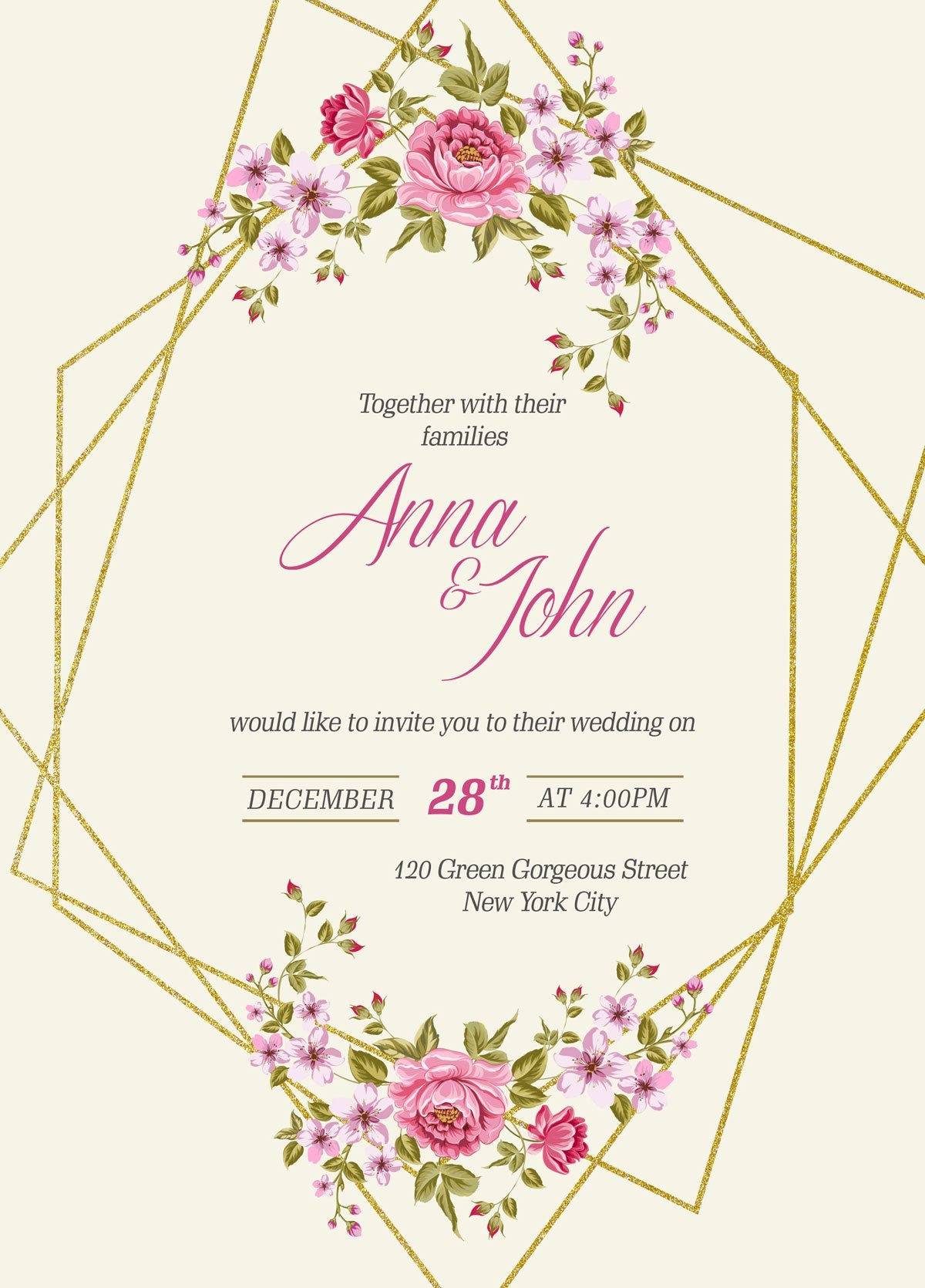 Invitation Cards Templates For Marriage Mightyprintingdeals