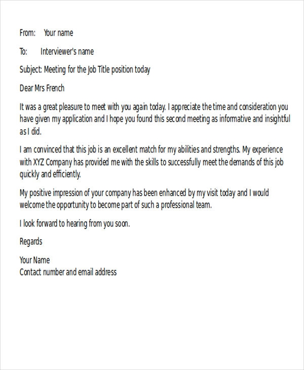 Invitation To A Second Interview Email Template Onvacationswall