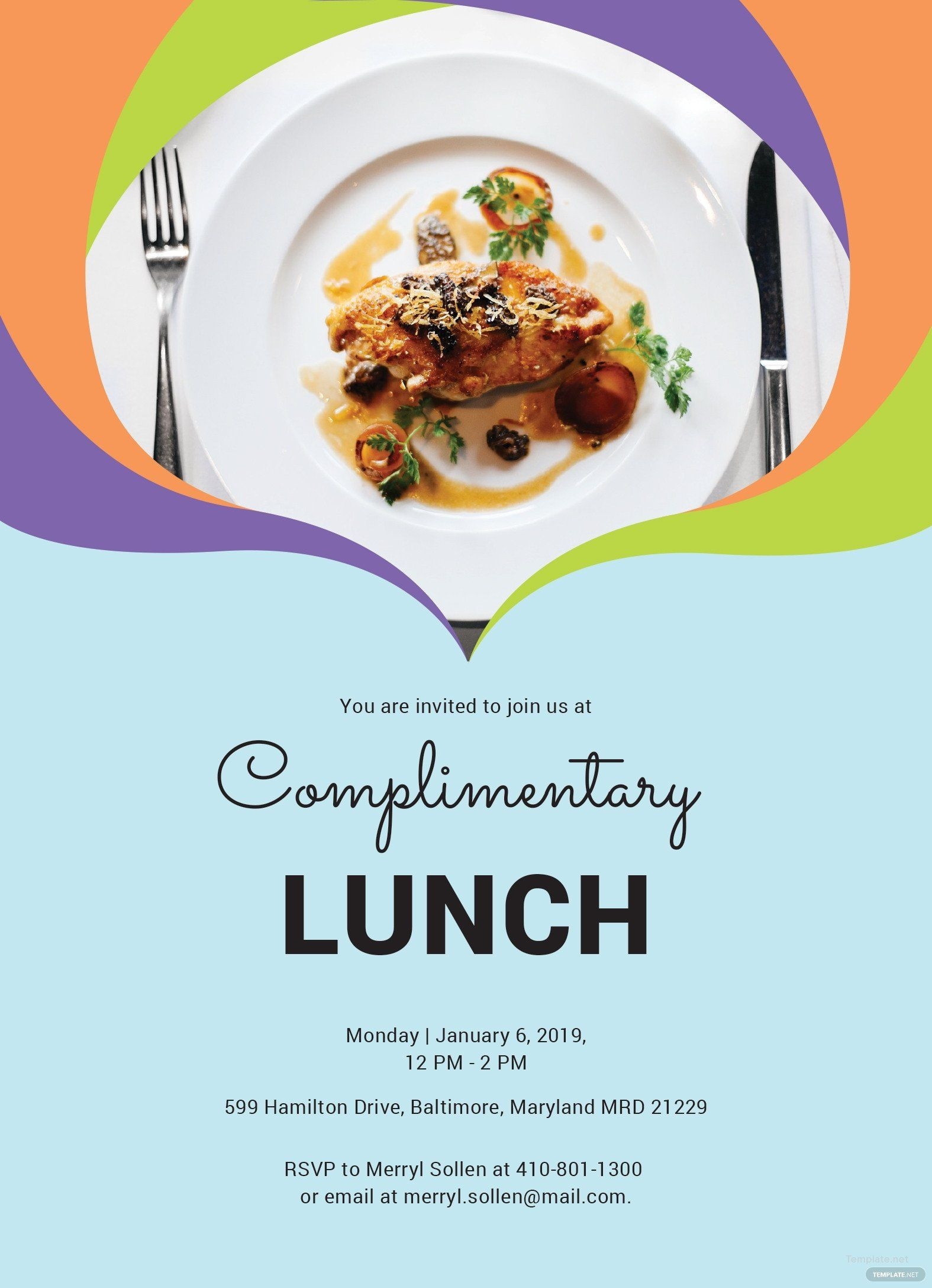 Luncheon Invitation Template Dev onallcylinders