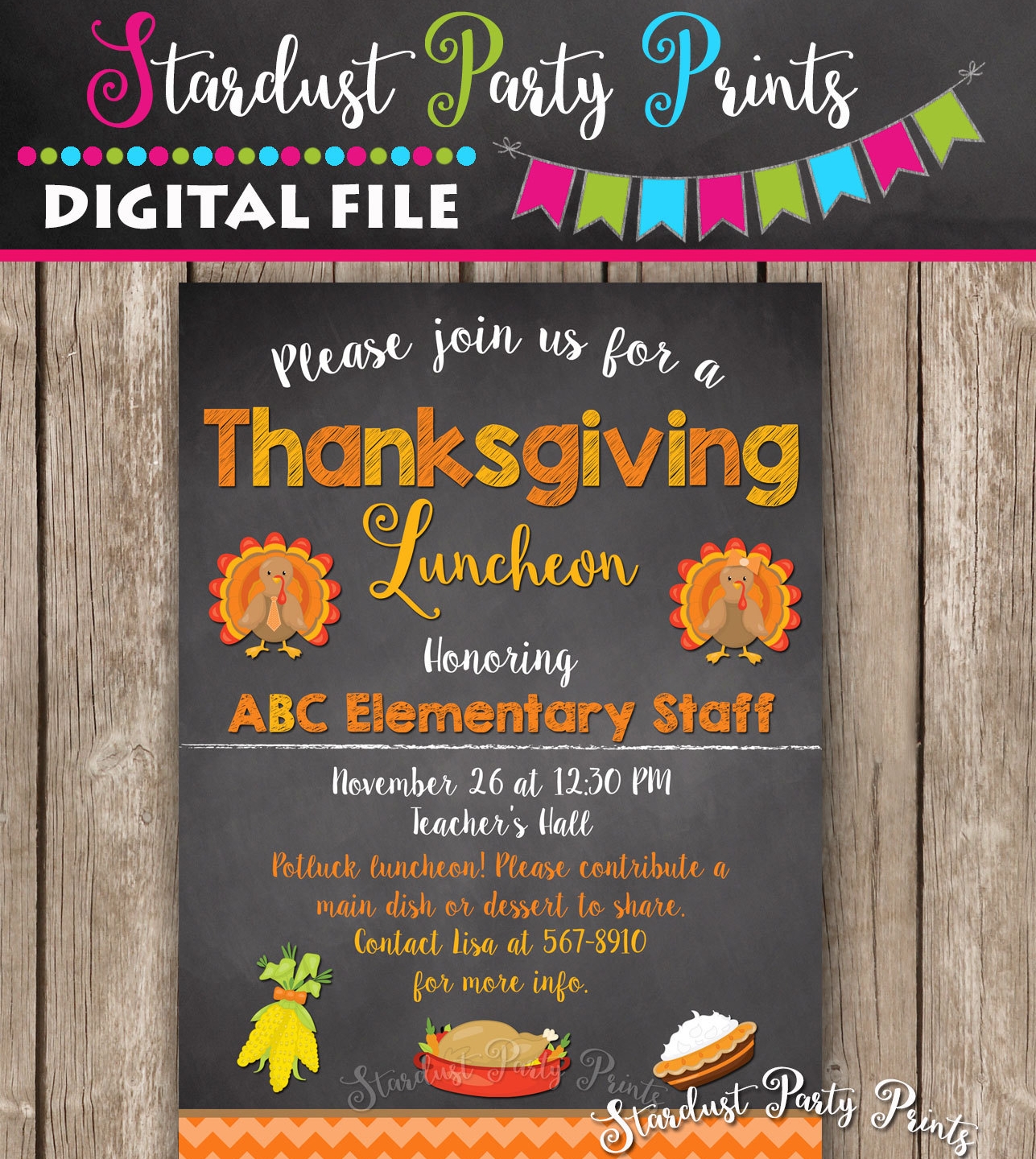 Luncheon Invite Template Luncheon Invite Template