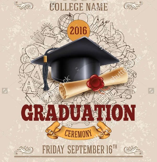 Masters Invitation Template