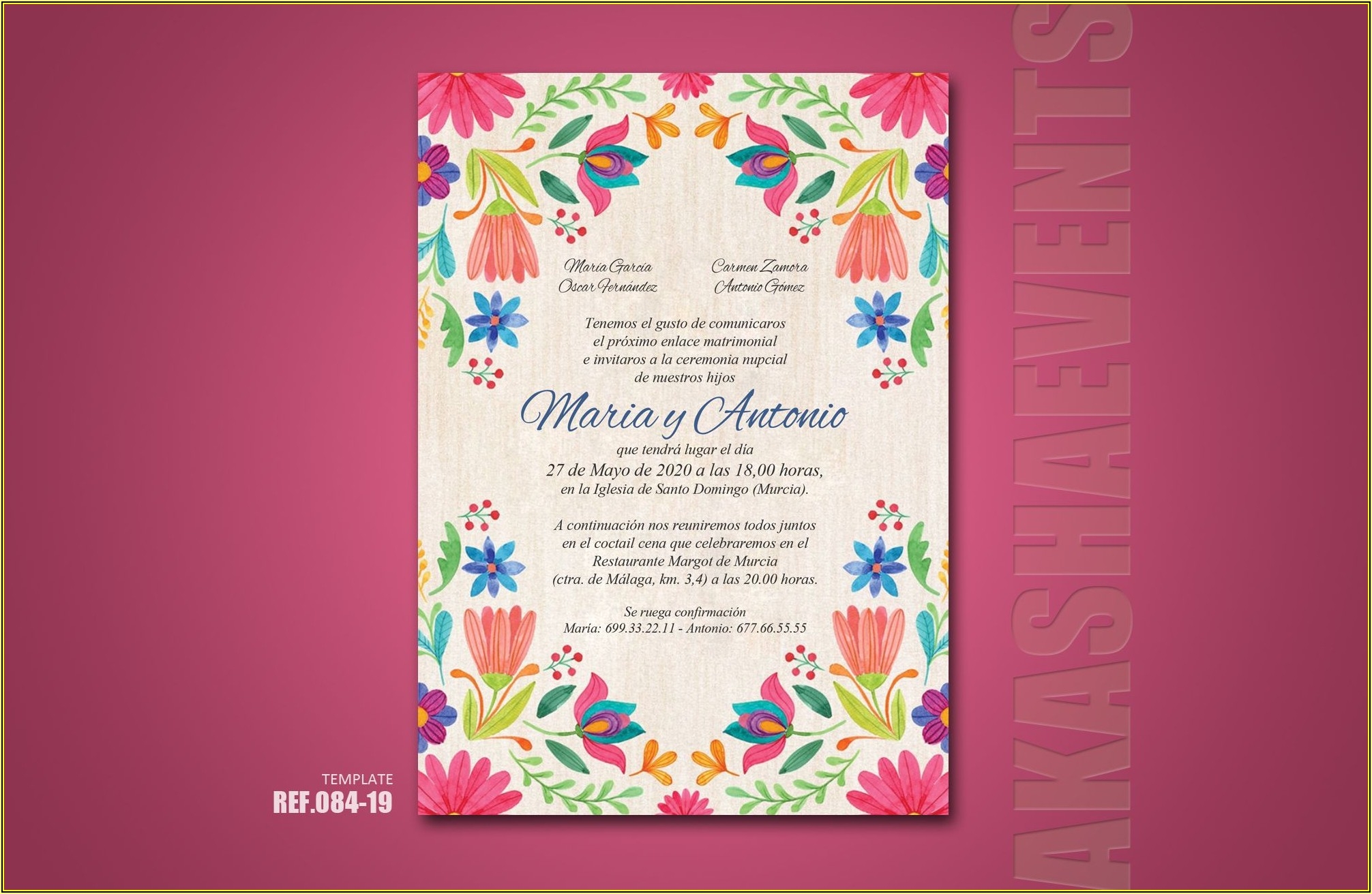 Mexican Invitation Template Template 1 Resume Examples P32ExzbVJ8