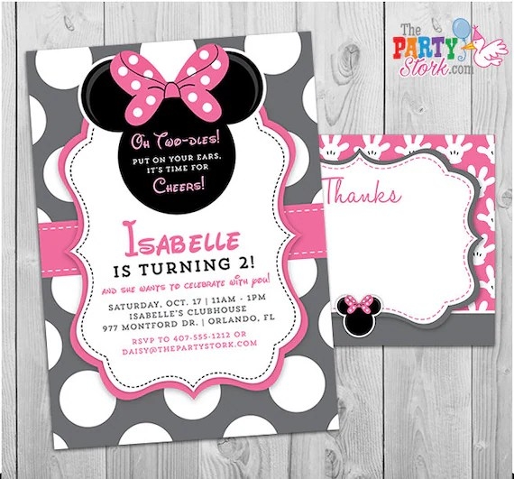 Oh Twodles Invitation Template Free Invitationpiper78