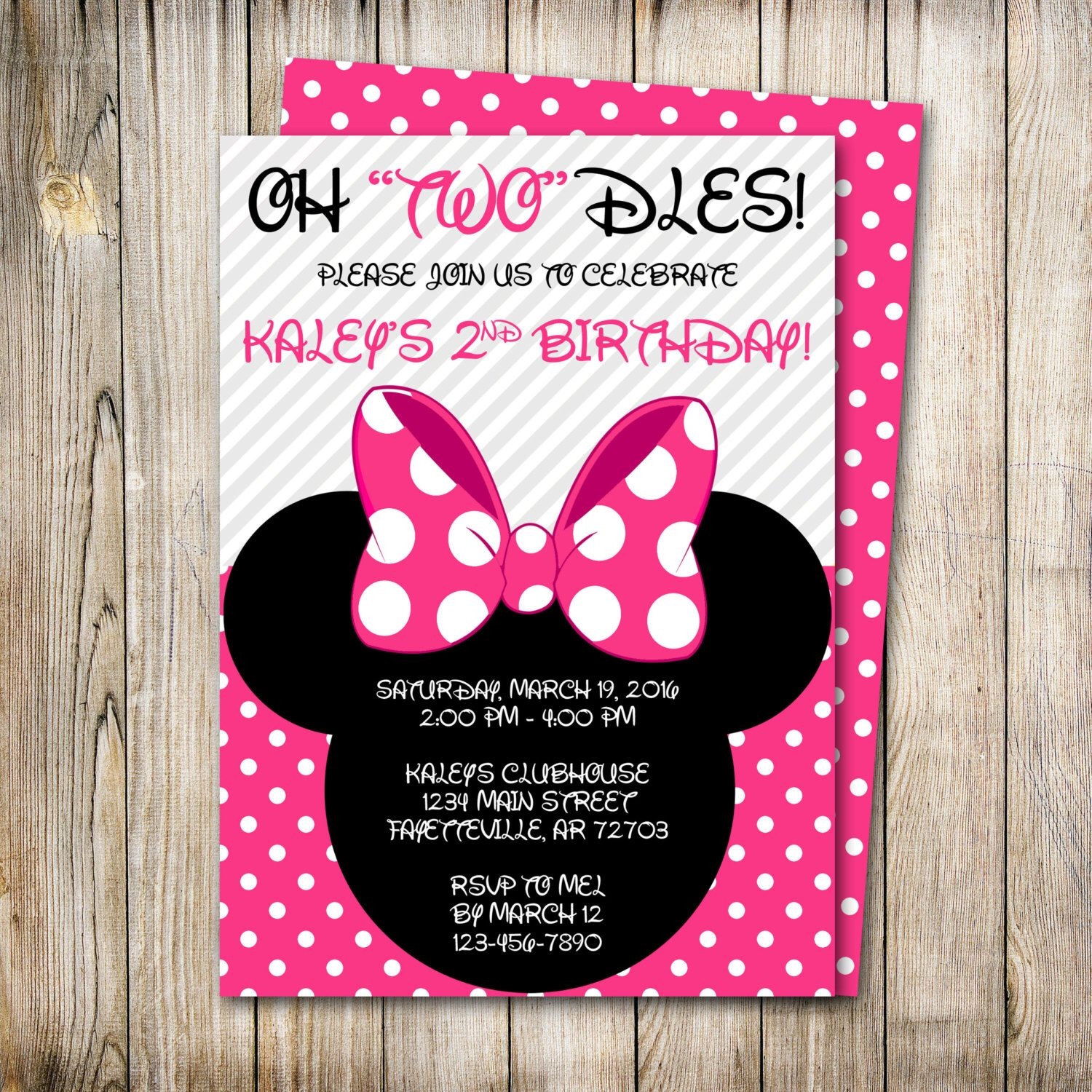 Oh Twodles Invitation Template Free Invitationpiper78