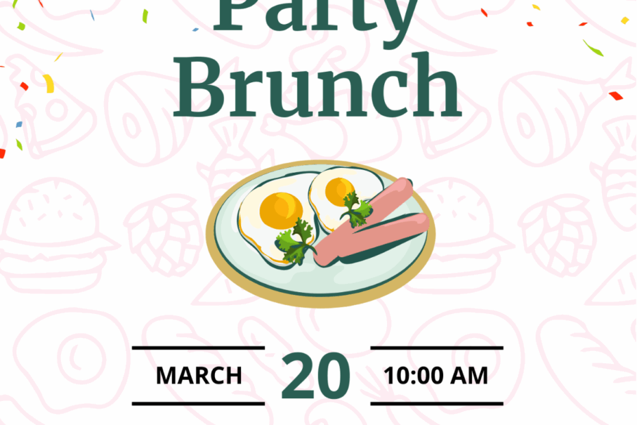 Page 2 Free Brunch Invitation Templates Editable And Printable