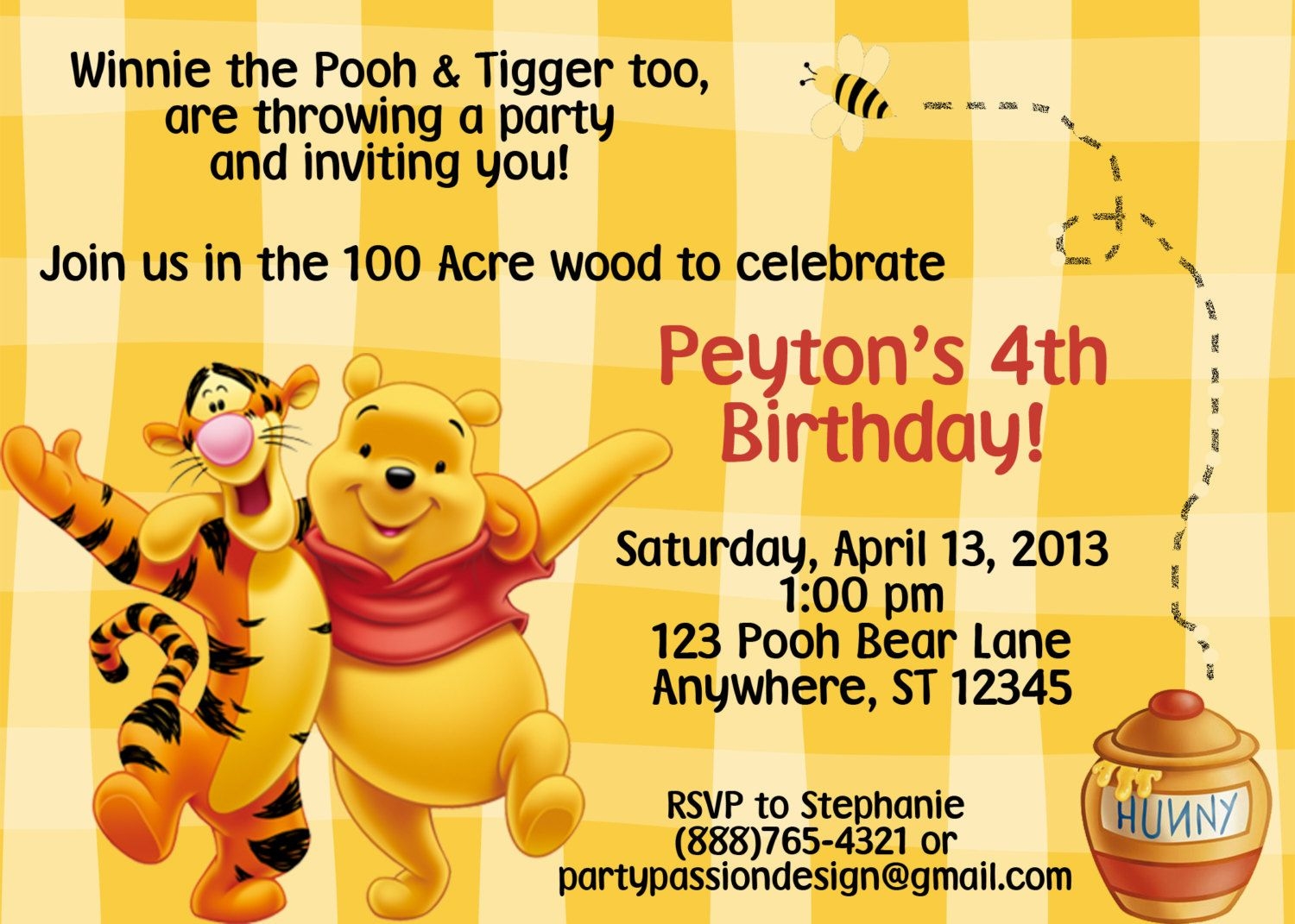 Pin On Winnie The Pooh Birthday