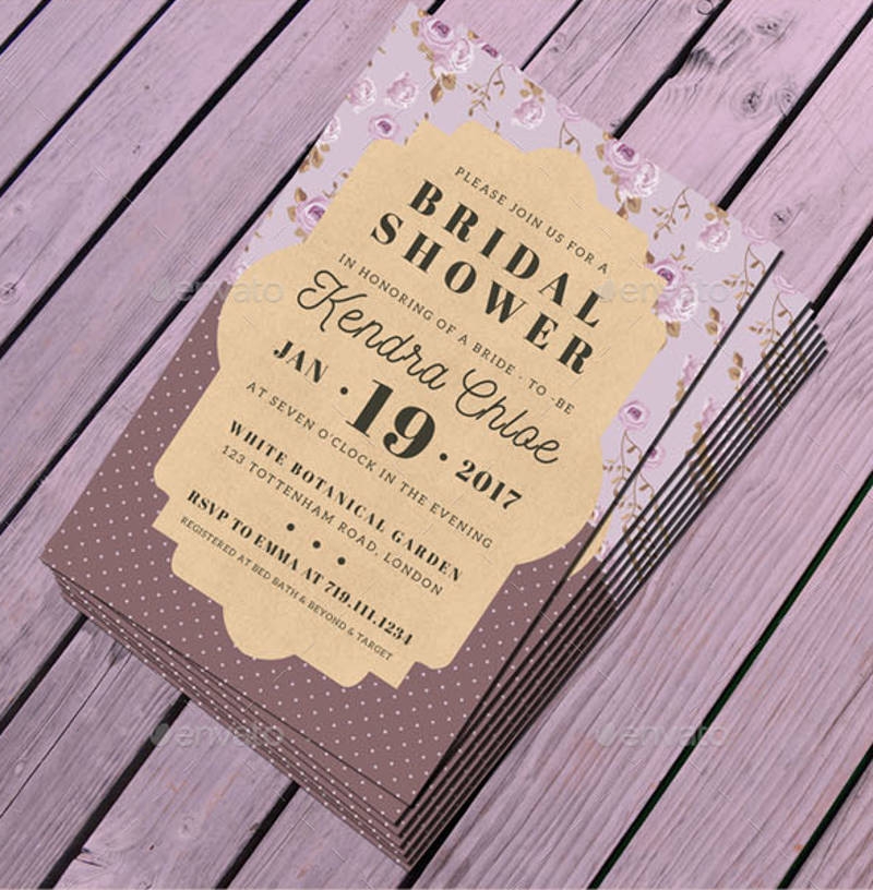Printable Bridal Shower Invitations