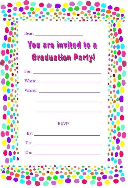 Printable Invitation Paper