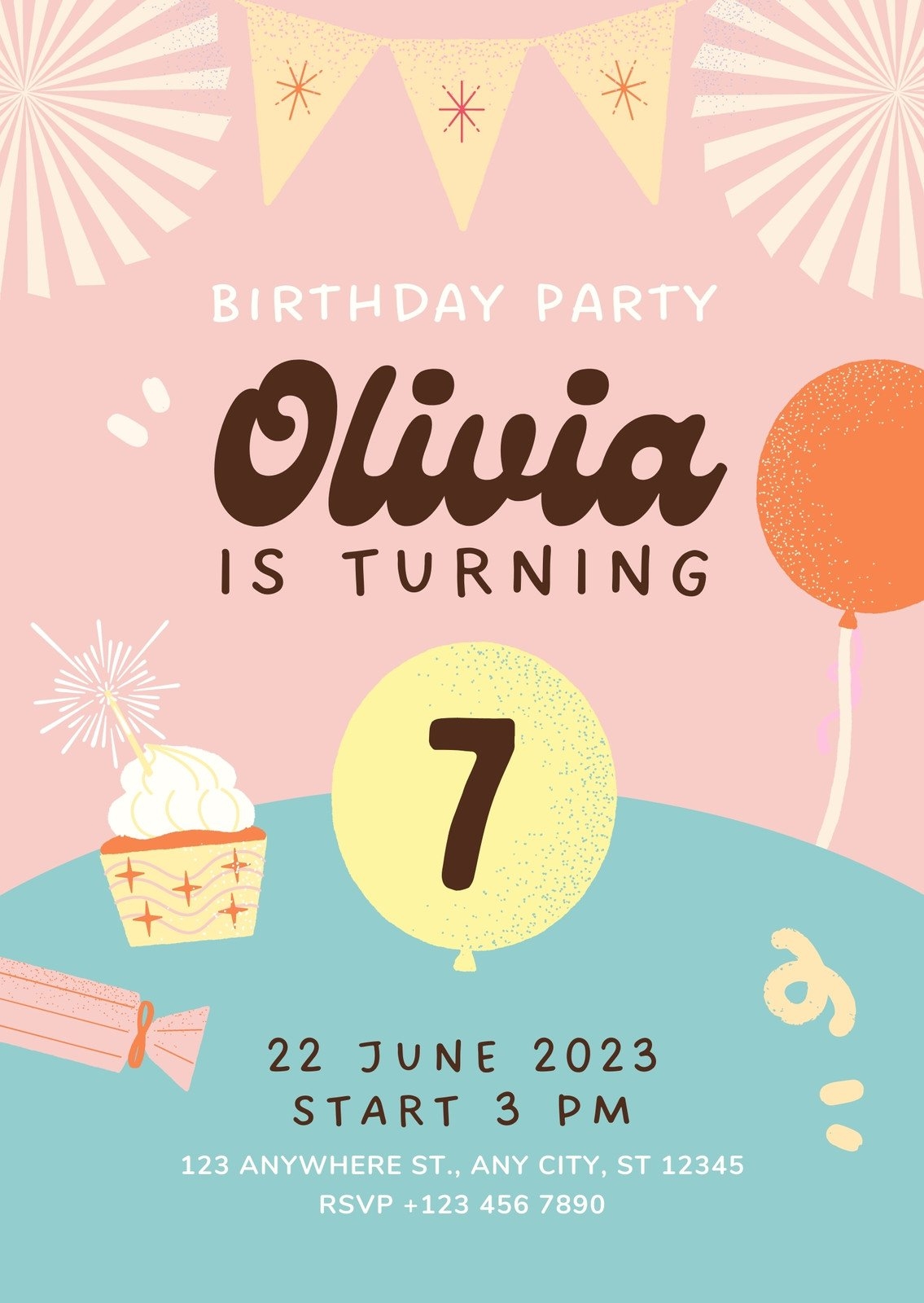 Printable Kids Birthday Party Invitations Free