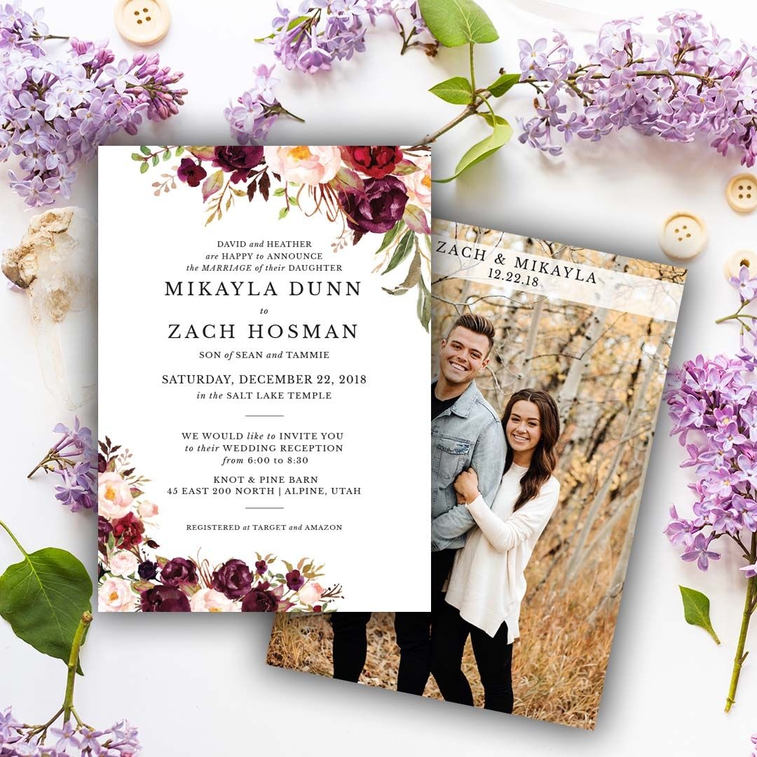Printable Wedding Invitations Cheap Printable Calendars AT A GLANCE