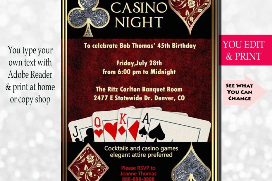 Prom Invitation Templates