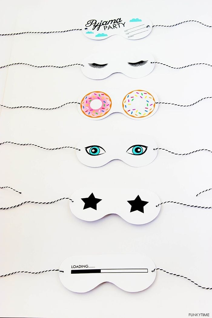 Pyjama Party Invitation Template