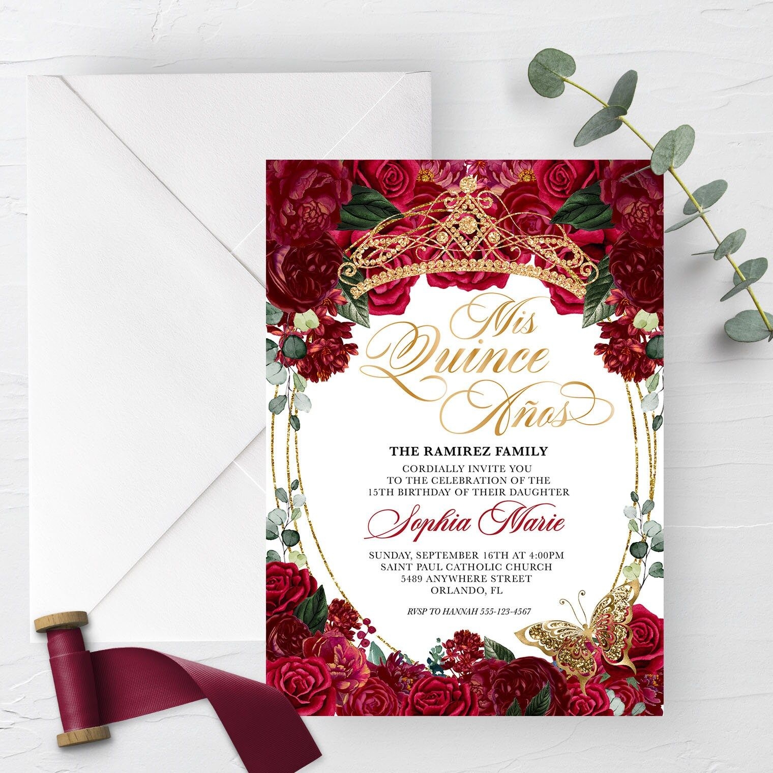 Quince Invite Templates Templates Hexagon