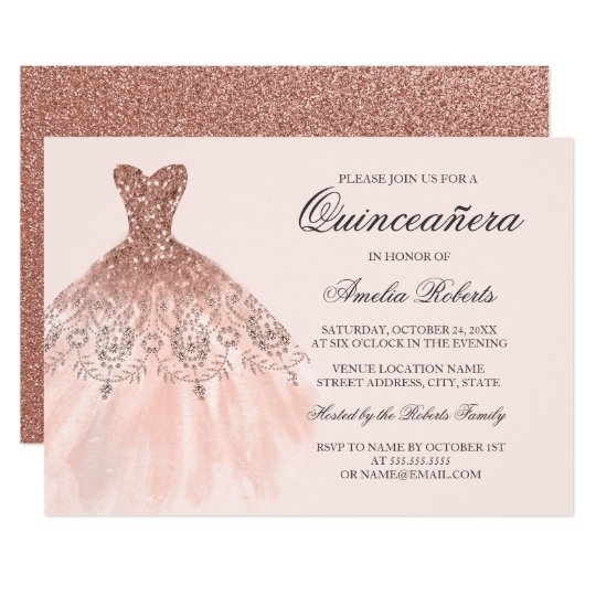 Quinceanera Invitation Templates Free 3 TEMPLATES EXAMPLE 