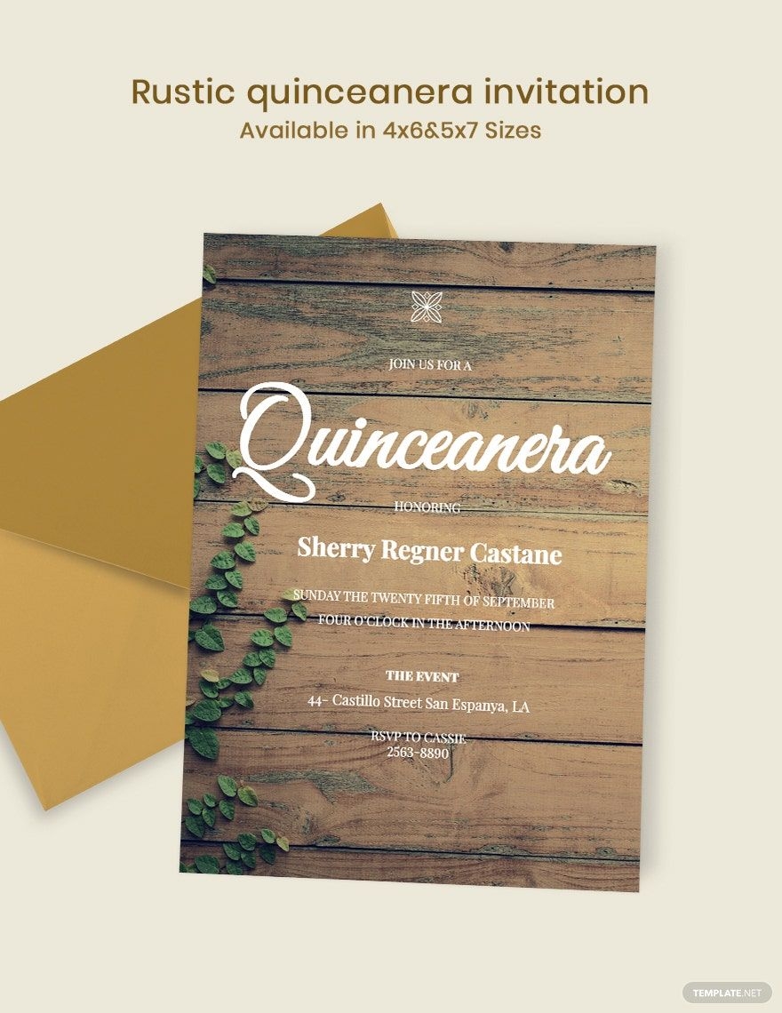 Quinceanera Invitation Templates In Word FREE Download Template