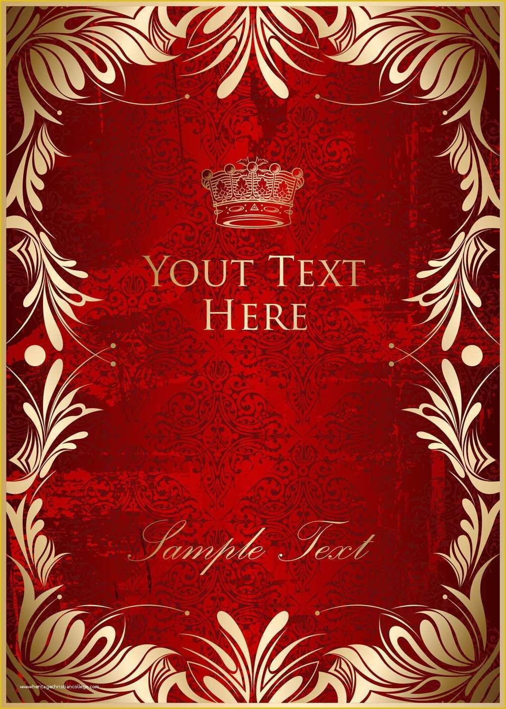 Royal Wedding Invitation Template Free Of Royal Poster Template 