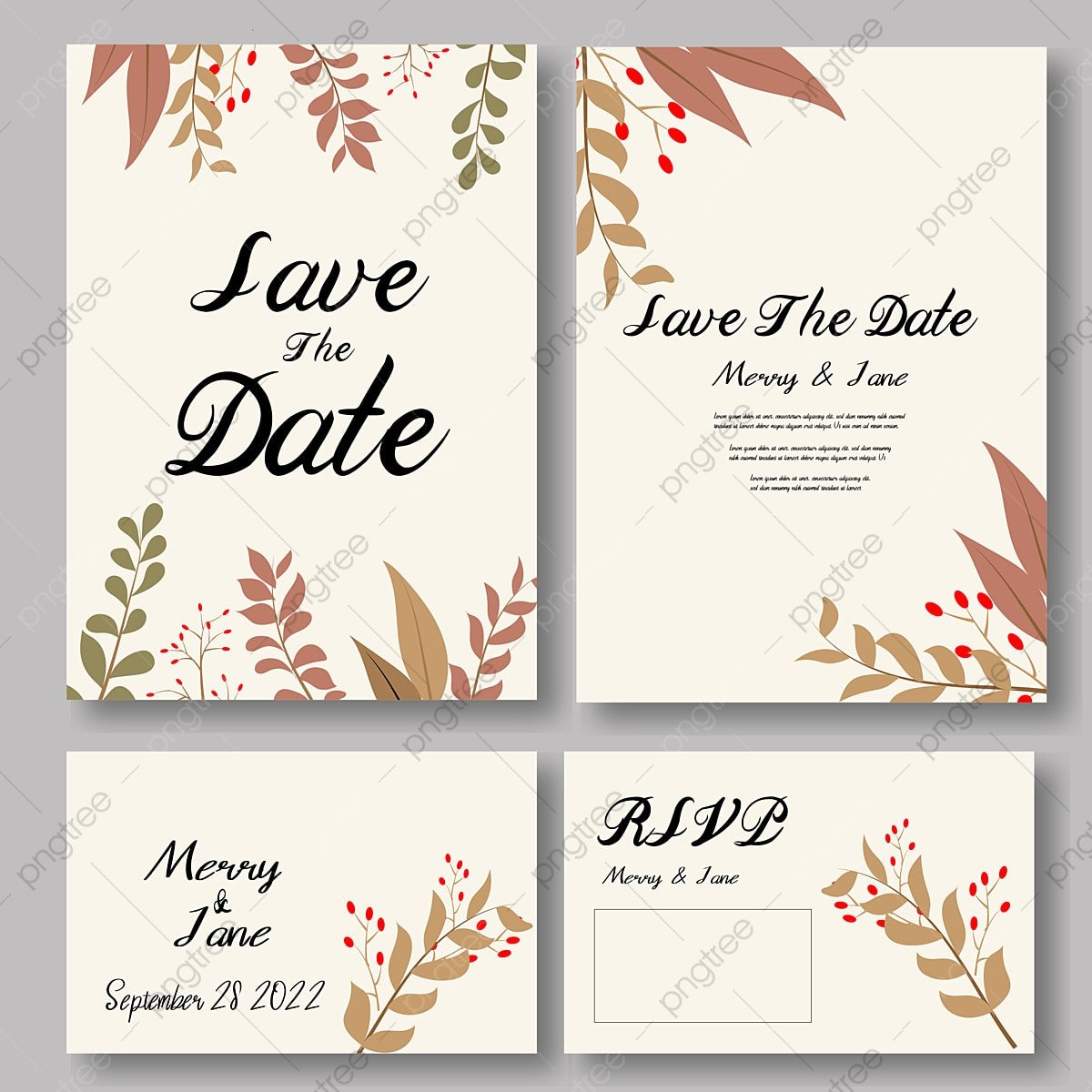 Save The Date Wedding Invitation Template Template Download On Pngtree
