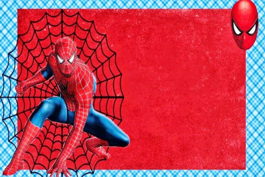 Spiderman Invitation Template SampleTemplatess SampleTemplatess
