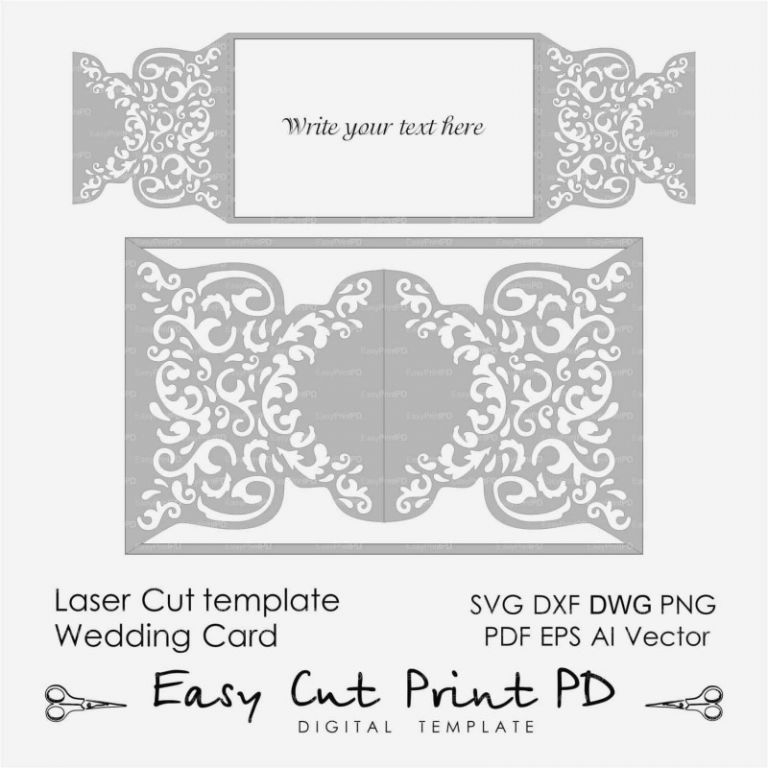 Template For Cards To Print Free Awesome Nikah Invitation Cards 