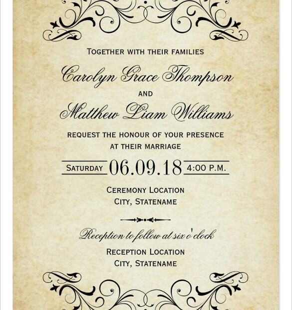 Text Message Invite Template